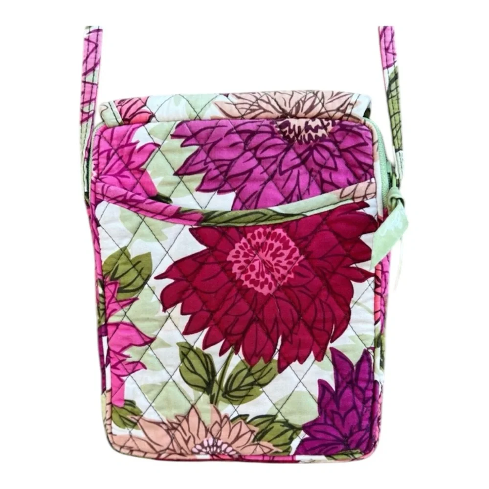 Vera Bradley Mini Hipster Crossbody Bag in Hello Dahlia! Pattern